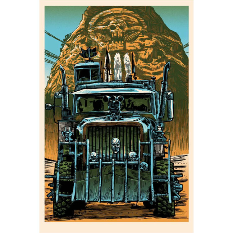 Fury (Mad Max) - Giveaway Print by Tim Doyle
