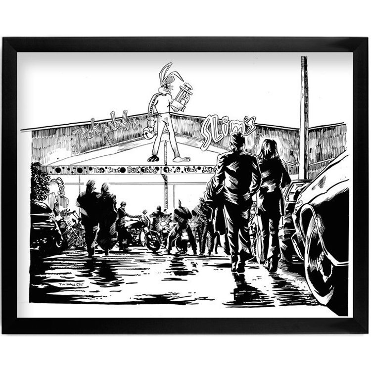 Wax Museum with a Pulse (Pulp Fiction) by Tim Doyle