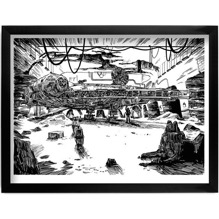What a Piece of Junk (Star Wars) by Tim Doyle