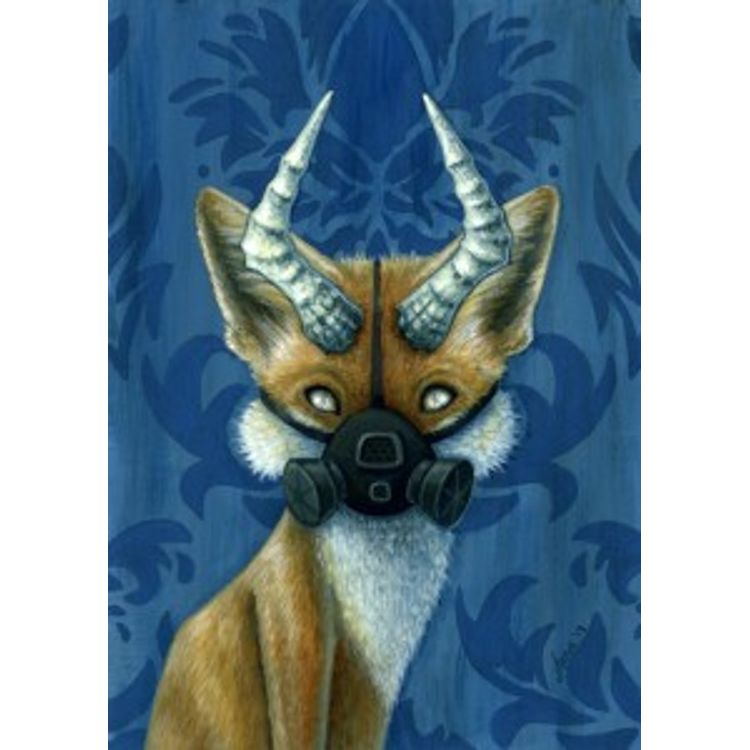 Red Fox Hartebeest by Megan Majewski