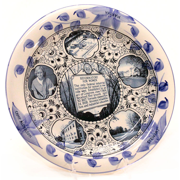 Martha Stewart Penitentiary Plate by Charles Krafft