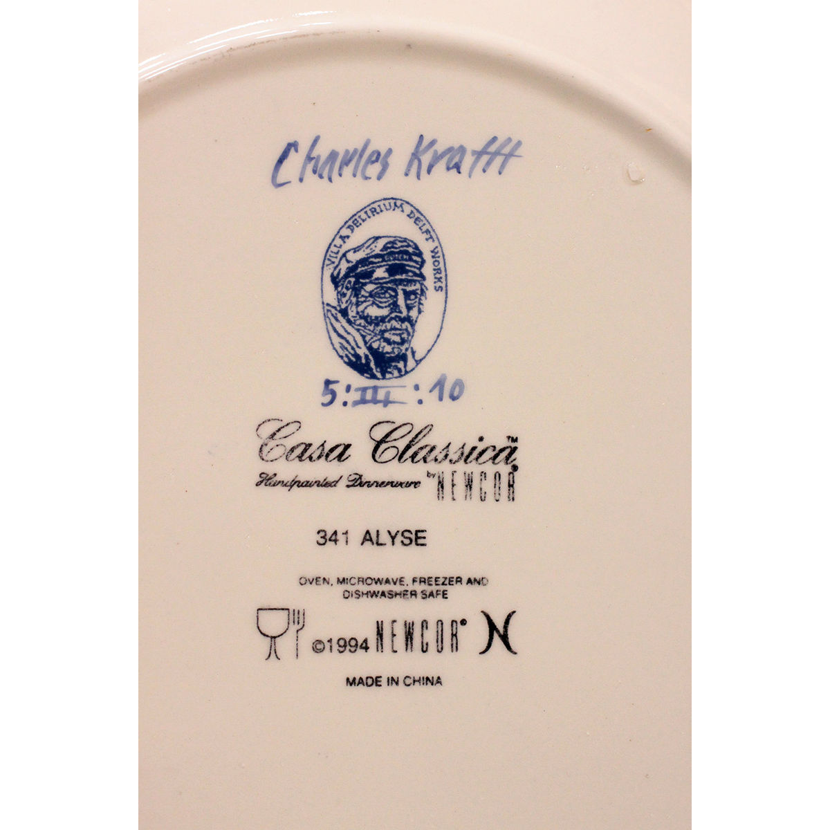 Martha Stewart Penitentiary Plate