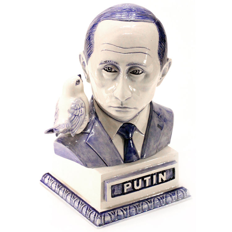 Vladimir Putin Bust by Charles Krafft