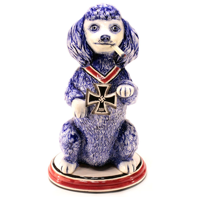 Je N'est Pas Charlie Poodle by Charles Krafft