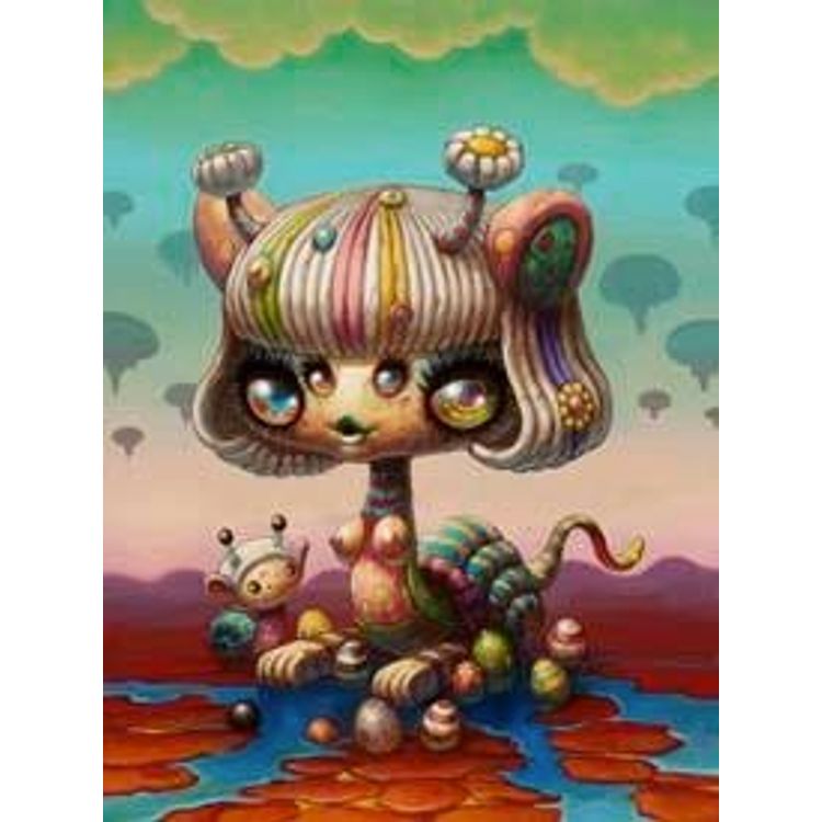 Eggs and Snail by Yoko D'Holbachie