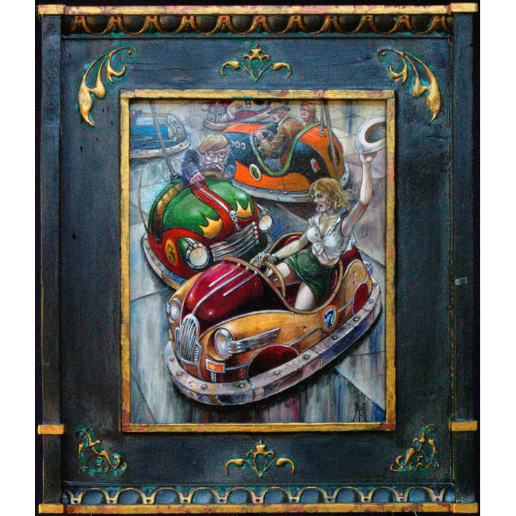 Bumper Cars by Harold Fox