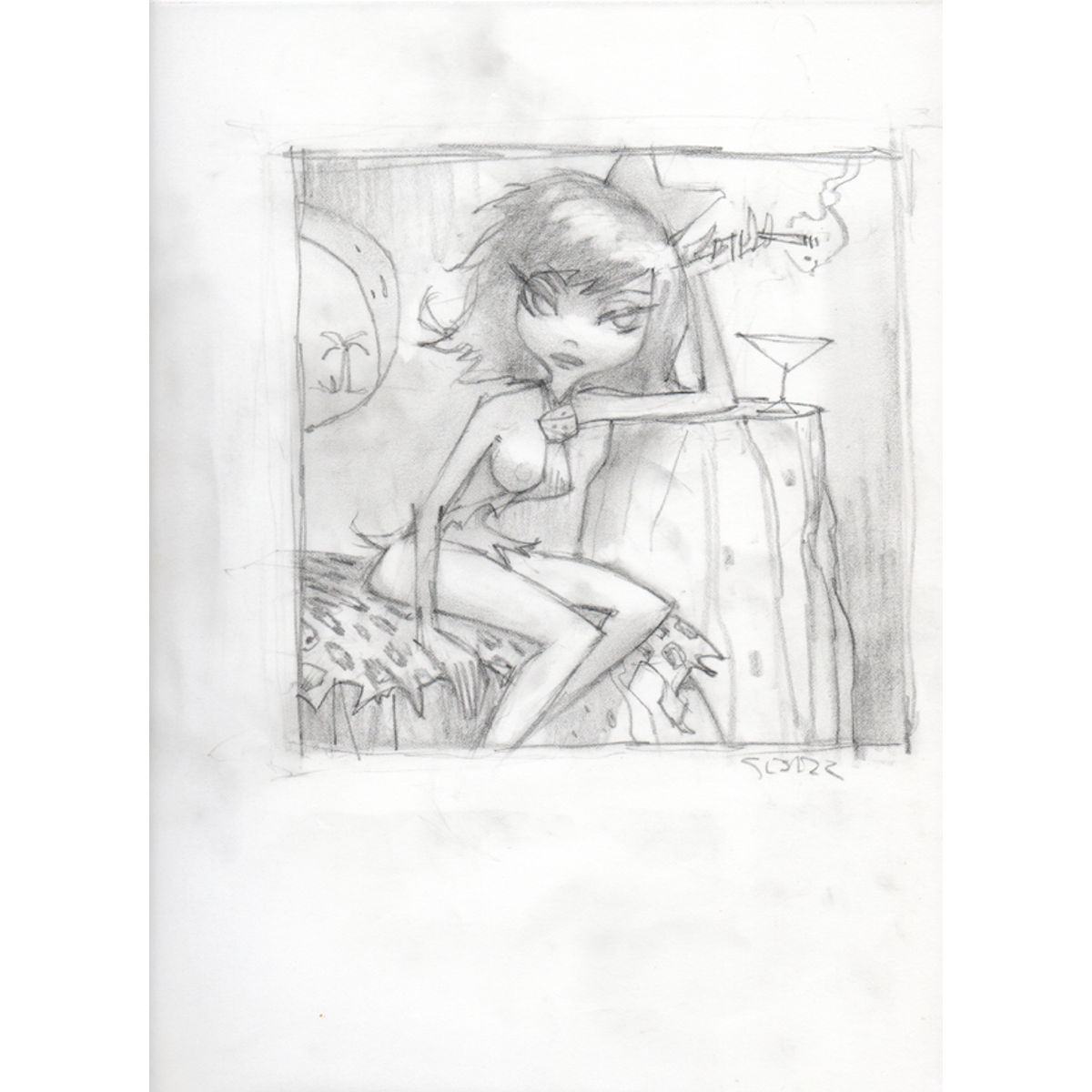 Evening Cocktail(Study)