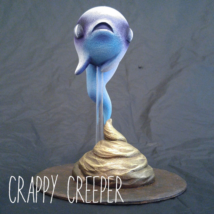 Poop Ghosts Wave 1 - Crappy Creeper by Shadoe Delgado