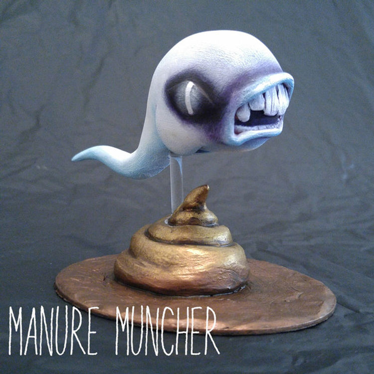 Poop Ghosts Wave 1 - Manure Muncher by Shadoe Delgado