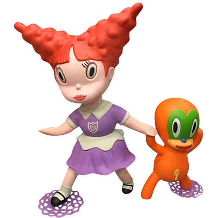 Naomi Wild Girl & Chou Chou by Gary Baseman