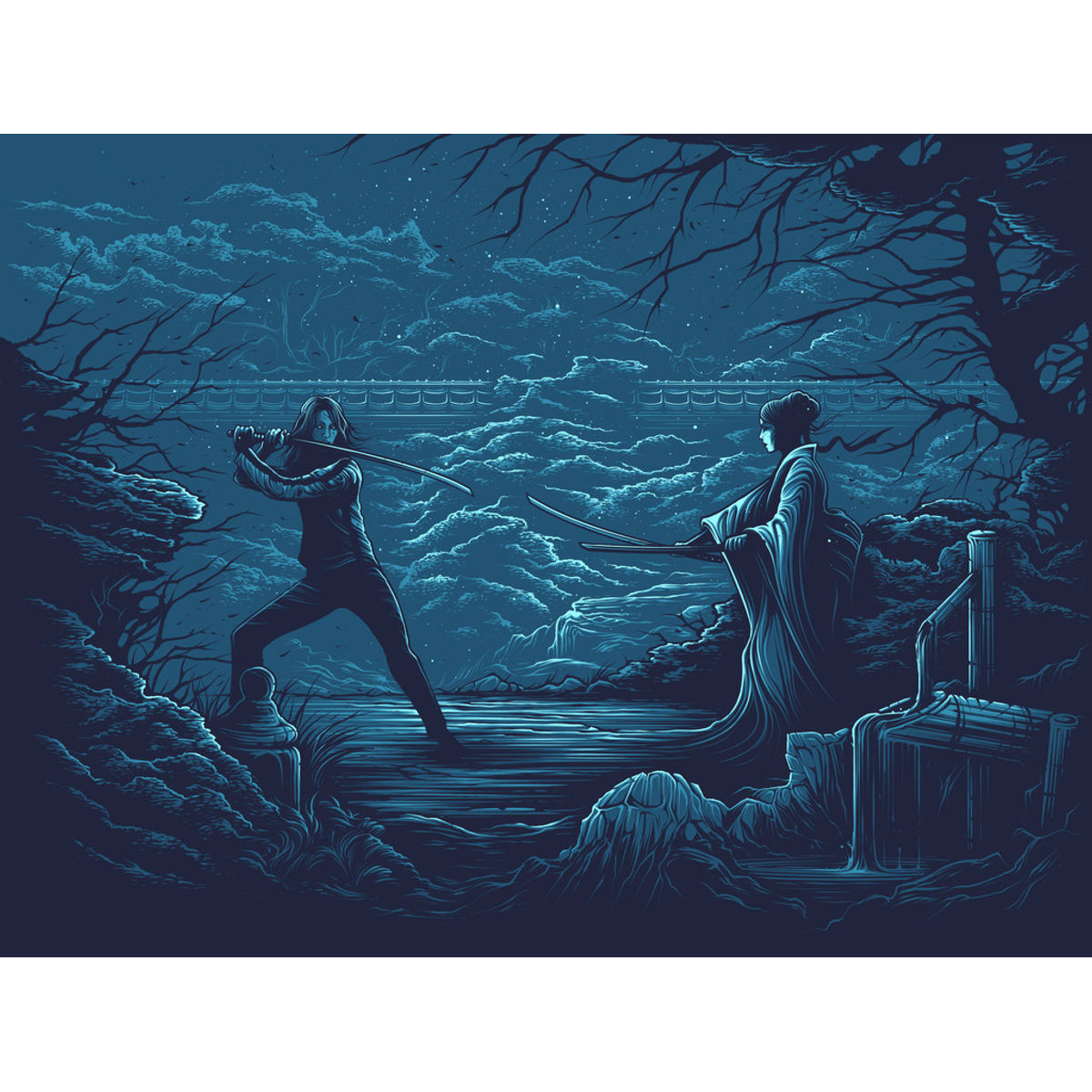 Revenge is never a straight line. - Print