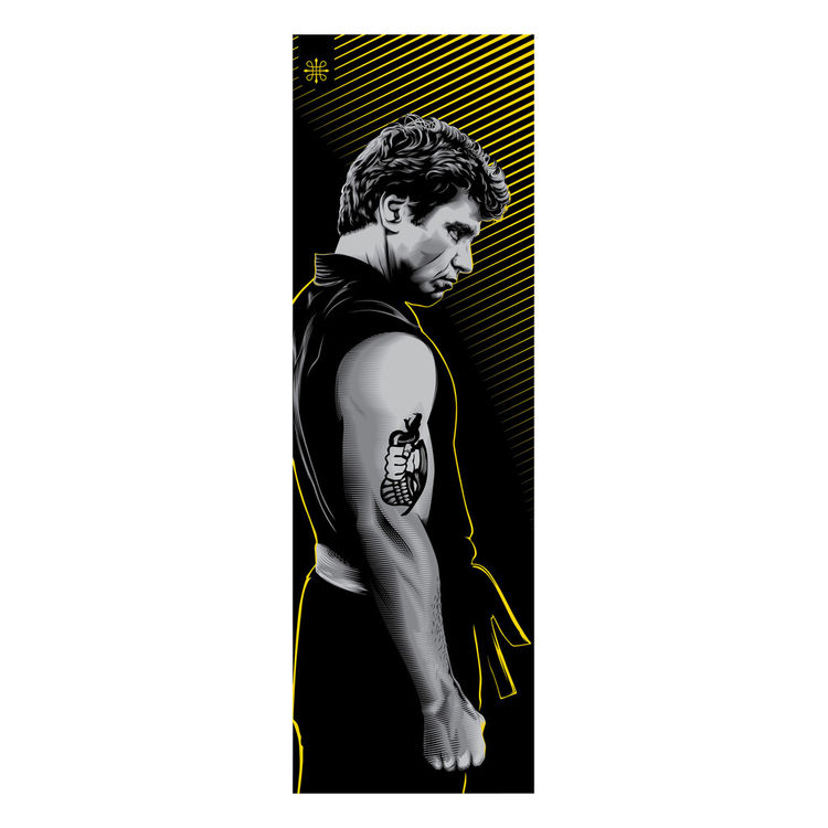 Sensei John Kreese - Print by Jeff Boyes