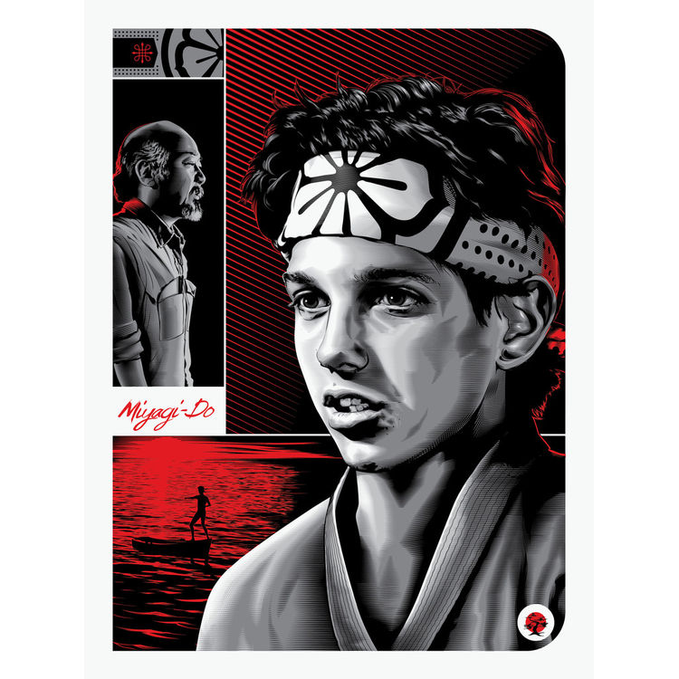 Daniel LaRusso - Print by Jeff Boyes