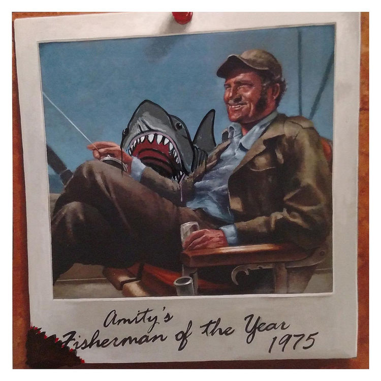 SICK VANDALISM! - Jaws - Print by Ashton Gallagher