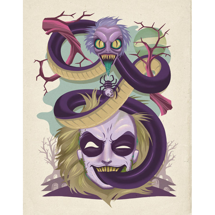 Ghost With The Most - Print by Dave Quiggle