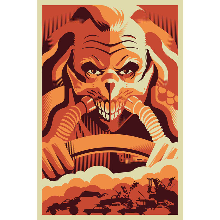 Fury Road Rage: JOE - Print by Ryan Brinkerhoff