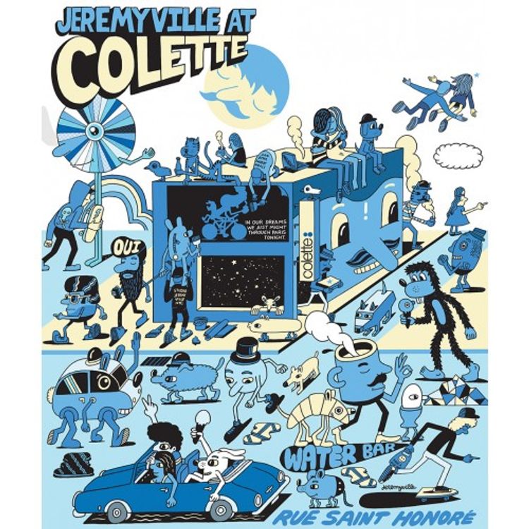 Jeremyville at colette streetscape by Jeremyville