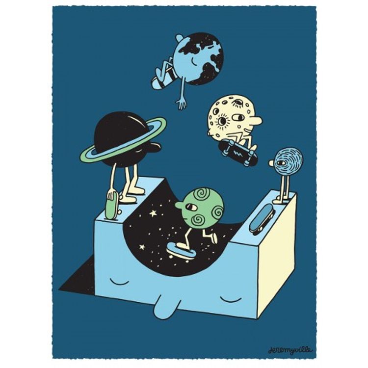 Universe Dropping In by Jeremyville