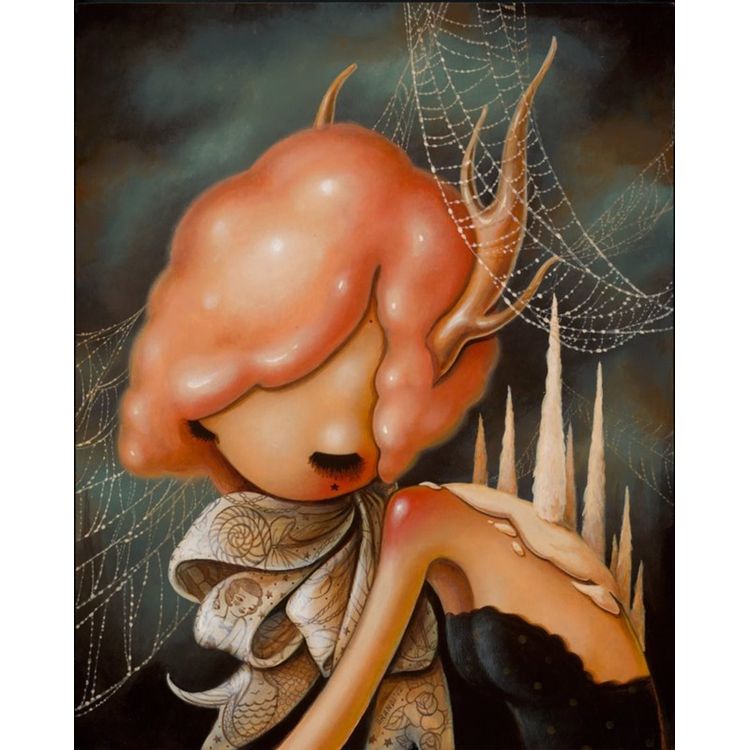 Spun in The Shadows by Brandi Milne