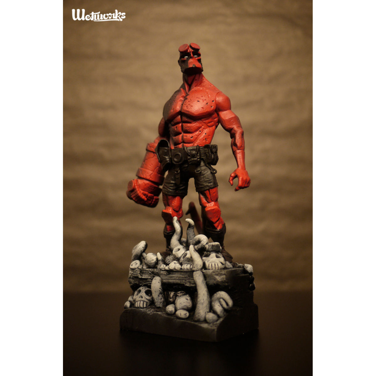 Hellboy Statue