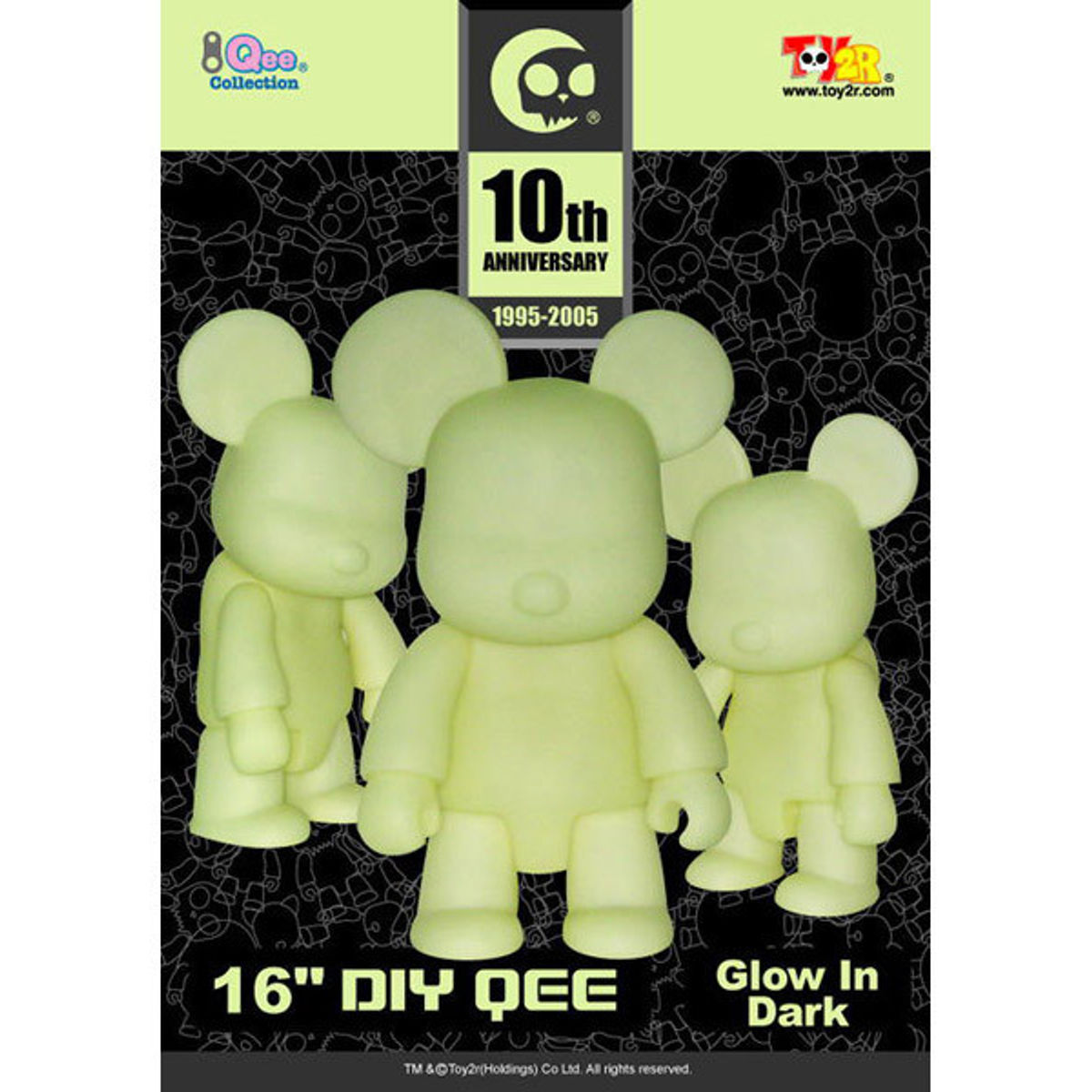 Bear Qee 16" - DIY/GID