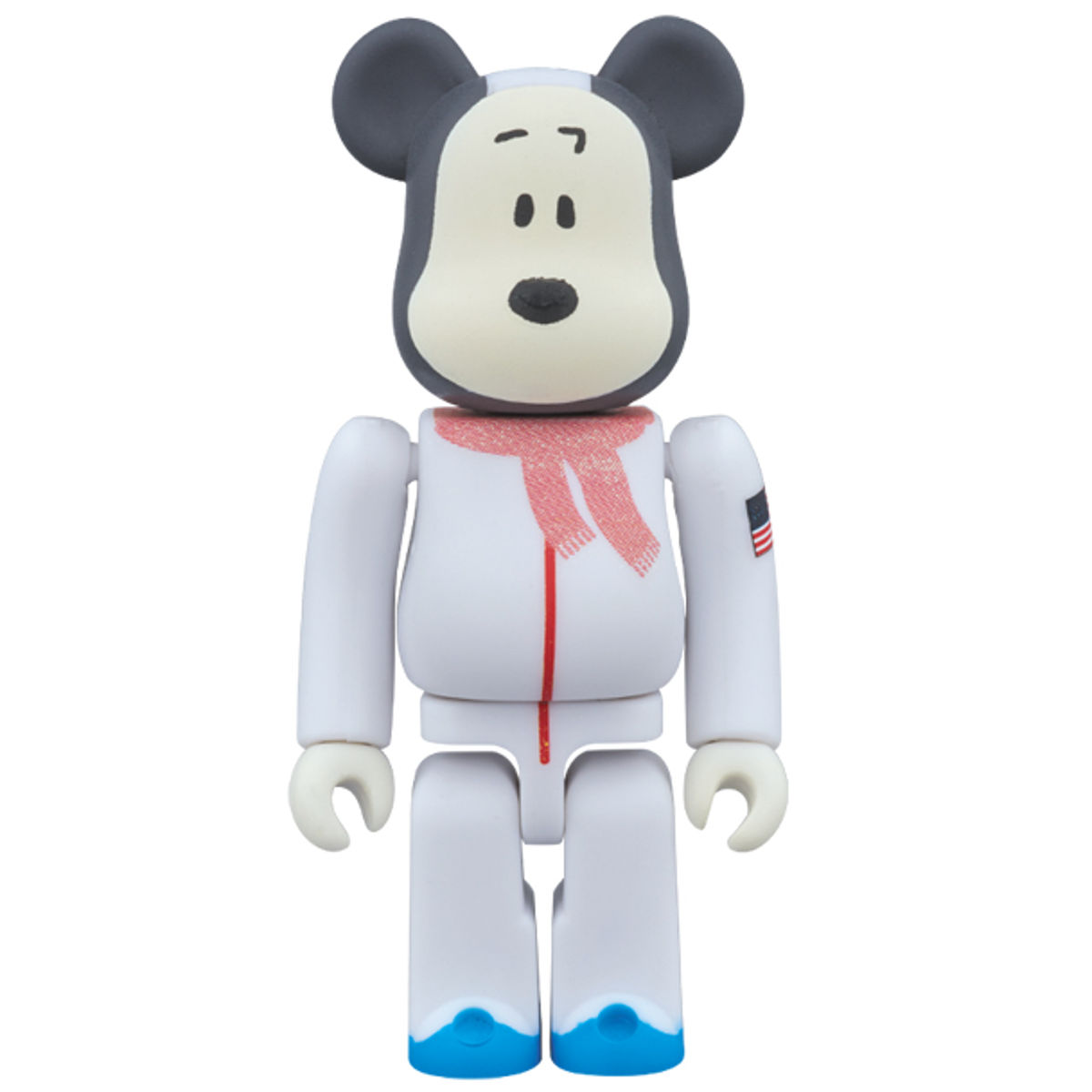 BE@RBRICK ASTRONAUTS SNOOPY 100%