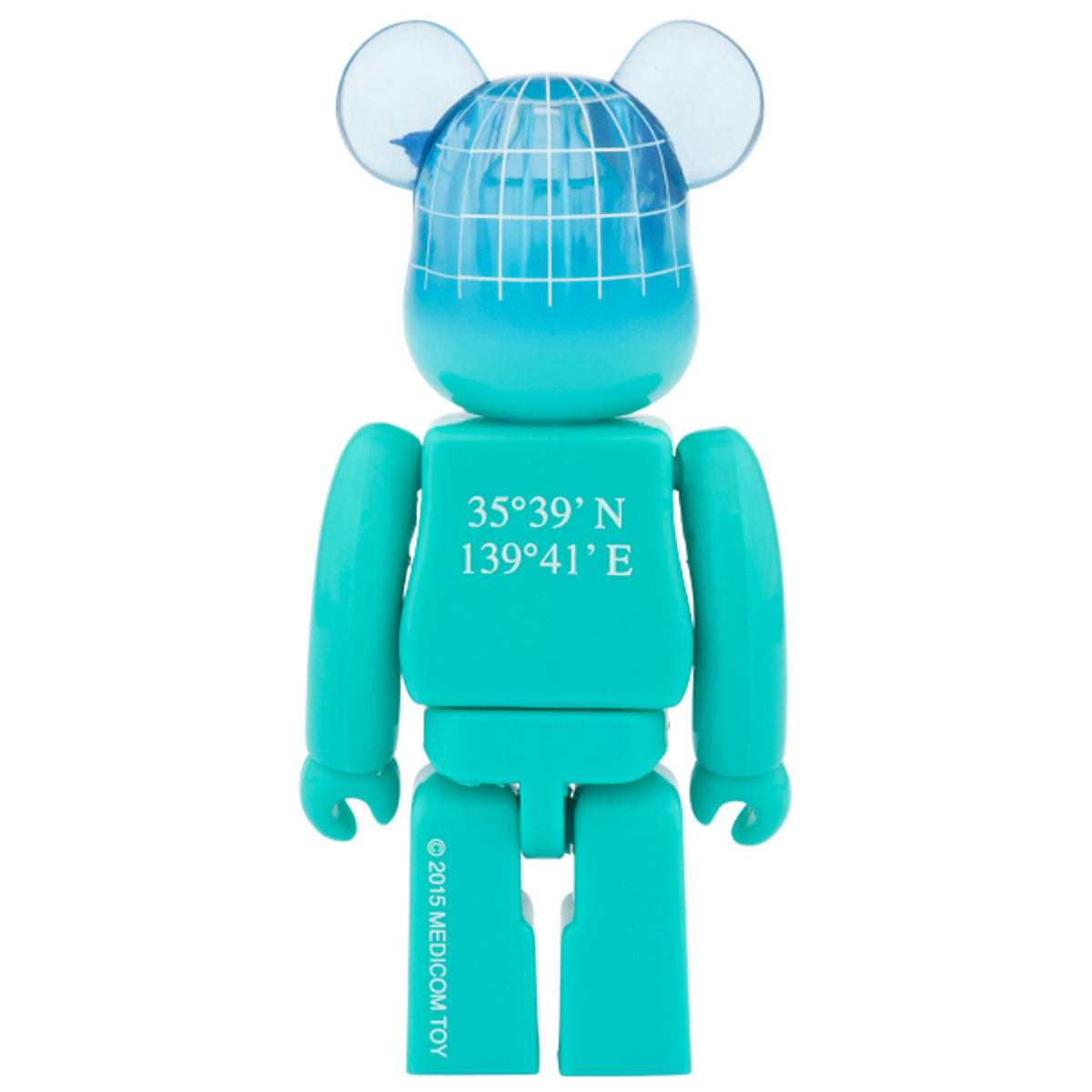 BE@RBRICK EARTH 100% OCEAN BLUE ( Project 1/6 Exclusive )