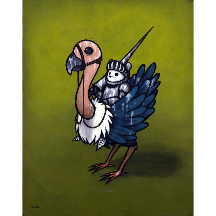 Joust Bird-Shit by Luke Chueh