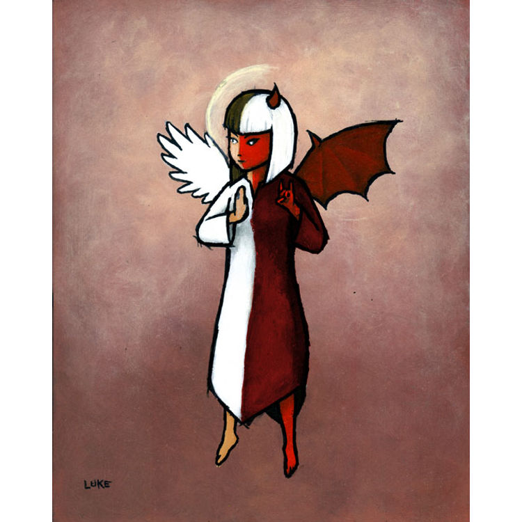 Angels and Devils - One in the Same by Luke Chueh