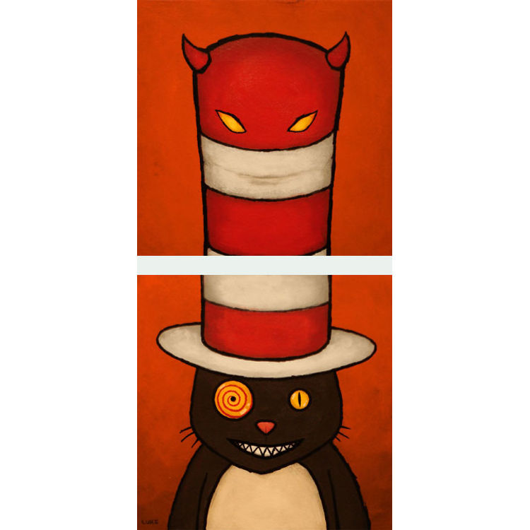Cat in the Hat by Luke Chueh