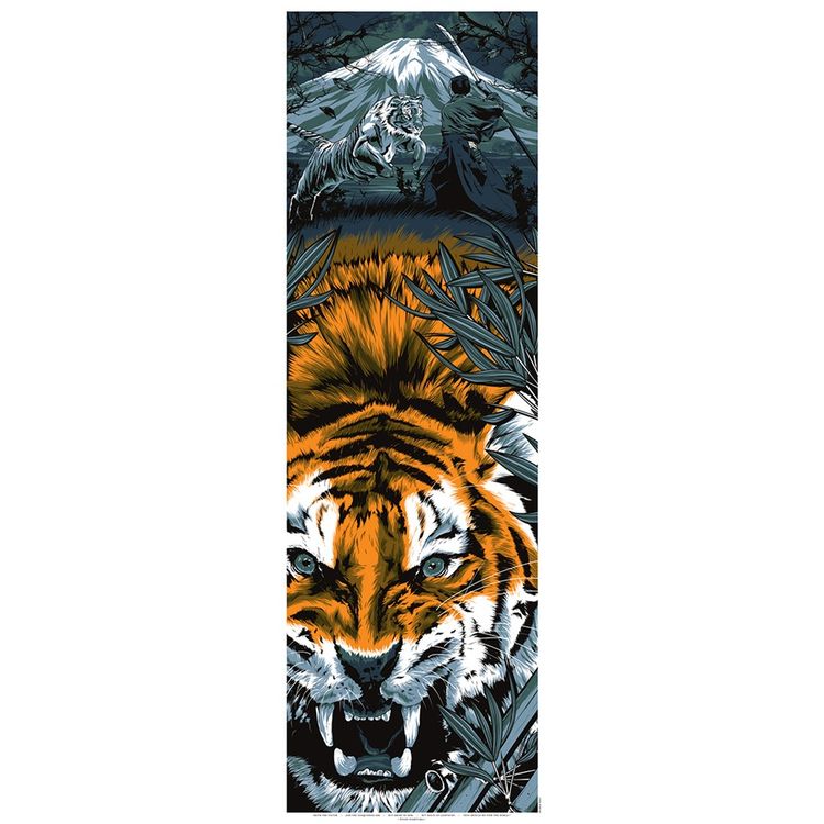 Warriors Dreams Part 3 (Tiger) Blue Metallic Variant by Anthony Petrie