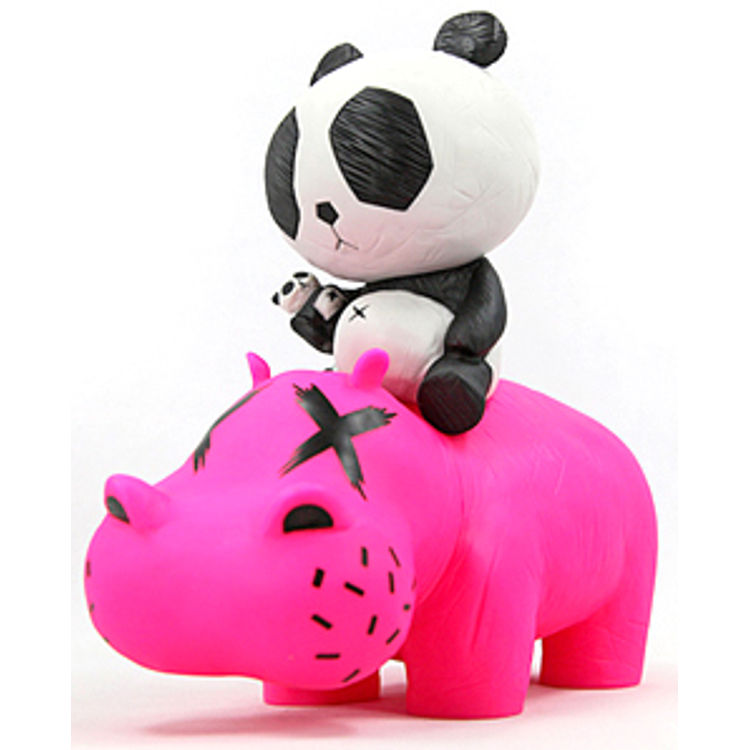 Cacooca Panda - Pink Hippo by Cacooca