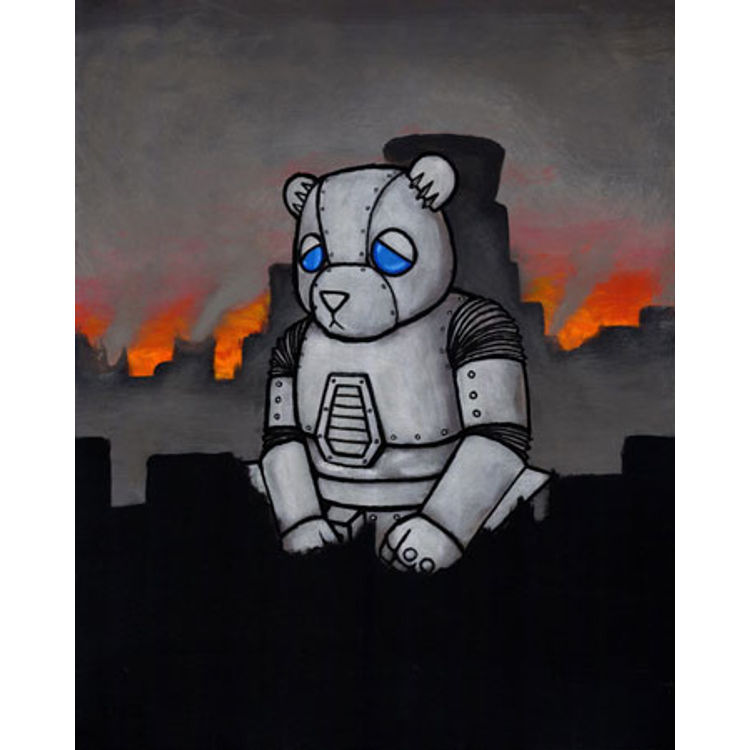 The Life & Times of Mecha Sad Bear by Luke Chueh