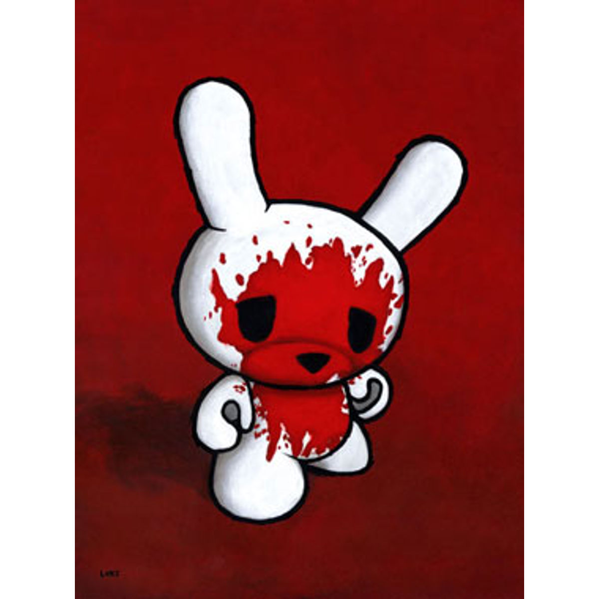 Kidrobot - Dunny "Blood & Fuzz"