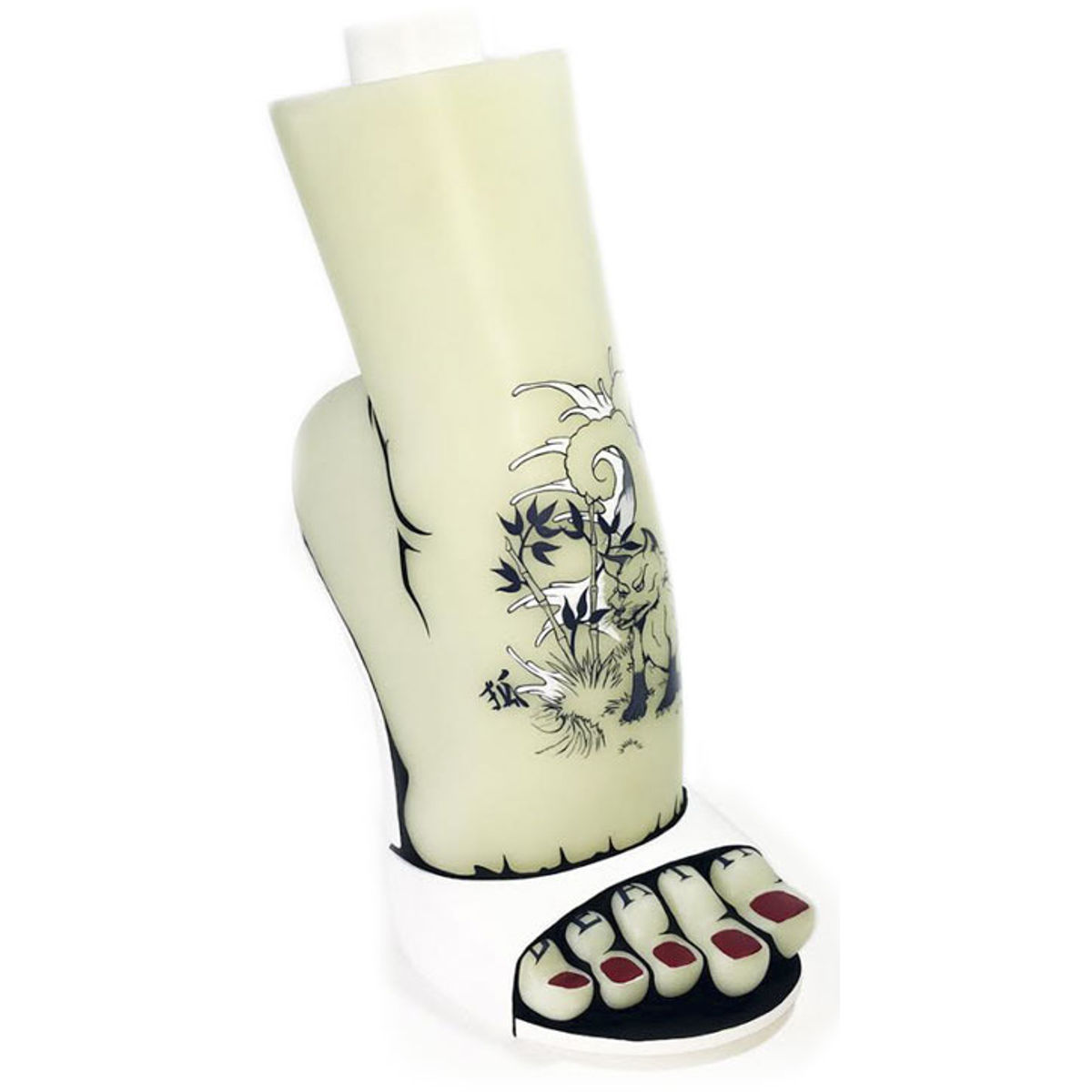 Kitsune Tattoo Foot GID