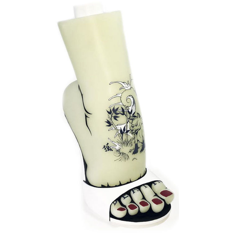 Kitsune Tattoo Foot GID by Jon-Paul Kaiser