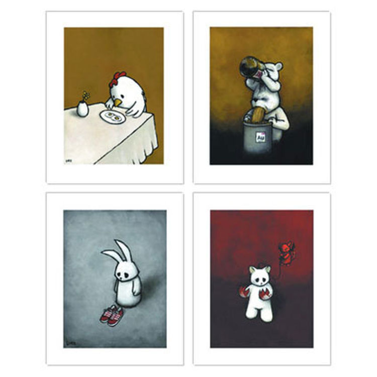 Gallery 1988 Mini Print Series by Luke Chueh