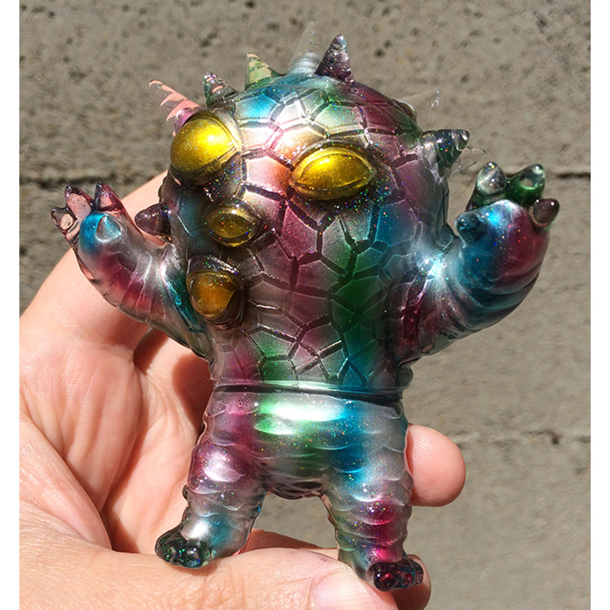 Mini Kaiju Eyezon custom painted