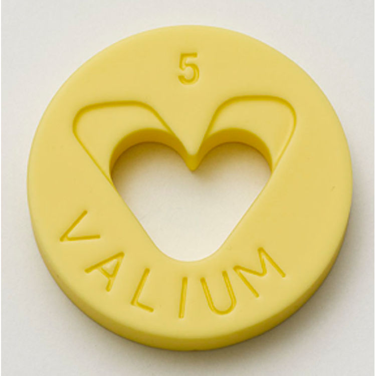 Valium 5mg Roche (Yellow) by Damien Hirst