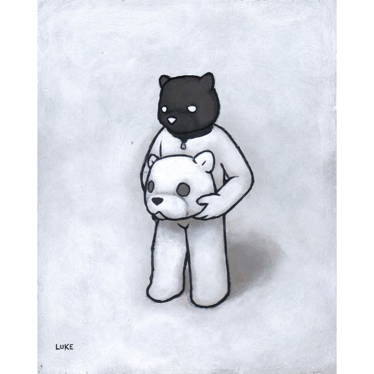 Headspace Series (Bear - Black) by Luke Chueh