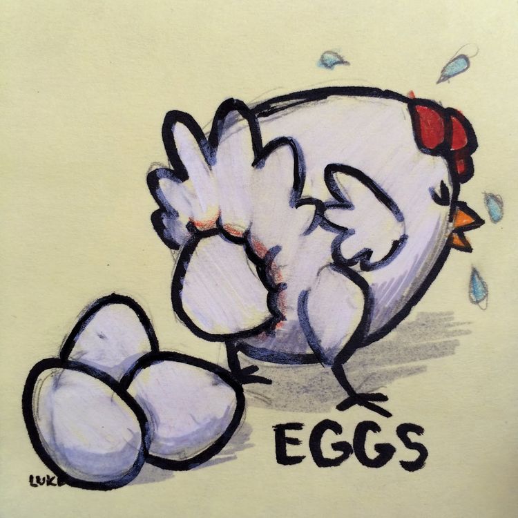 Eggs by Luke Chueh