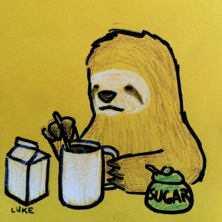 Sloth - 3 by Luke Chueh