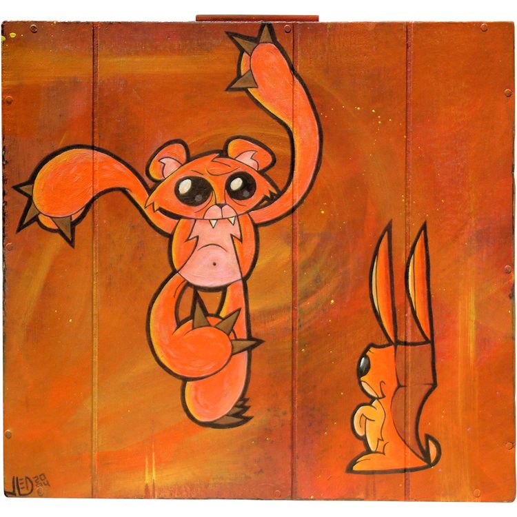 Bunny and Ringo Bear by Joe Ledbetter