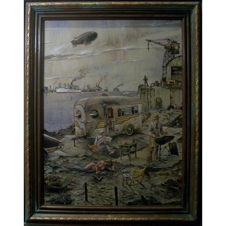 Holiday at The Harbour by Harold Fox