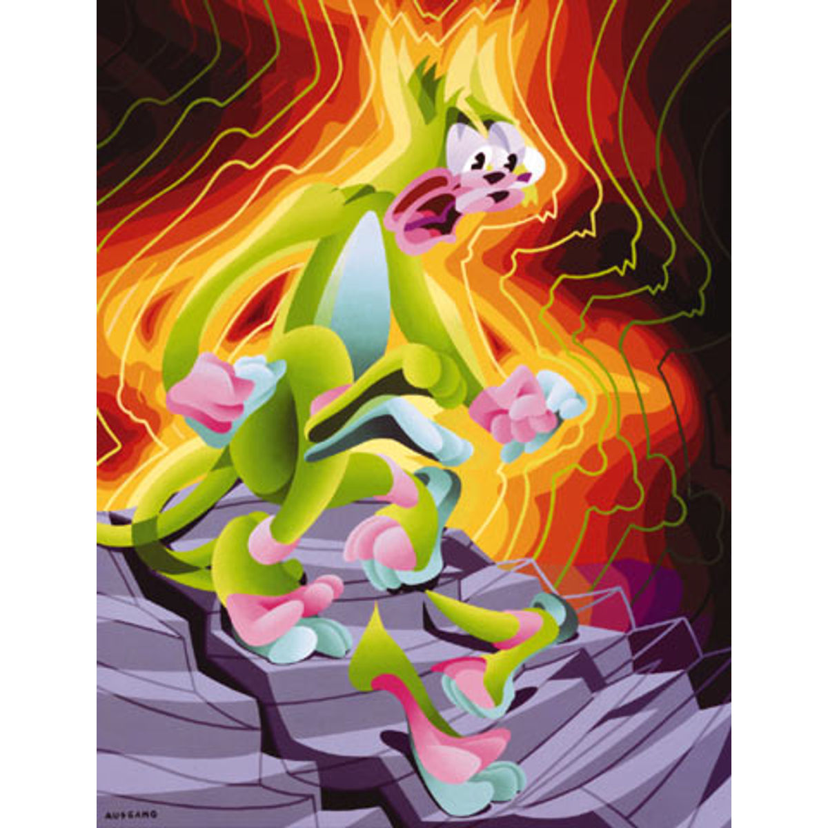 Dude Descending a Staircase