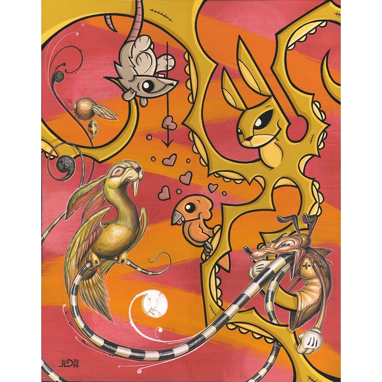 Tentacle Party by Craola (Greg Simkins)