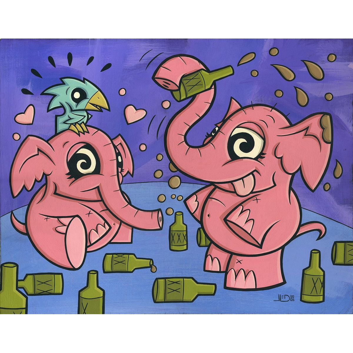 Pink Elephants