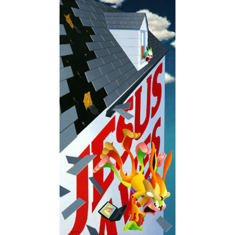 Jesus Saves by Anthony Ausgang