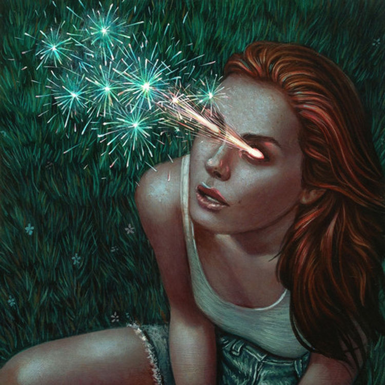 Sparkled Eyed 1 by Casey Weldon