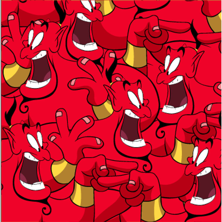 Infinite Cosmic Powers - Red by JerkFace